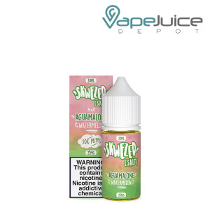 Enjoy Aguamelone (formerly Watermelon) Skwezed Salt eLiquid, if you miss those summer days on the beach when sunlight ran over your face while you enjoyed melon extravaganza. This eLiquid will inspire you and bring back sweet memories in just a few inhales and exhales. 30ML 25MG Enjoy Aguamelone (formerly Watermelon) Skwezed Salt eLiquid, if you miss those summer days on the beach when sunlight ran over your face while you enjoyed melon extravaganza. This eLiquid will inspire you and bring back sweet memories in just a few inhales and exhales. 30ML 25MG