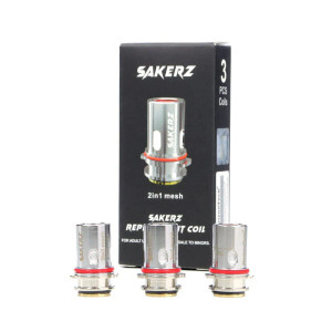 Discover the Horizon SAKERZ Replacement Coils, designed to elevate your vaping experience with their innovative and high-performance features. These coils boast a unique 2-in-1 mesh interior heating element that ensures rapid and even heating for optimal vapor production and flavor enhancement. Available in two resistance options, 0.16ohm and 0.17ohm, the SAKERZ Replacement Coils cater to a variety of vaping preferences. Discover the Horizon SAKERZ Replacement Coils, designed to elevate your vaping experience with their innovative and high-performance features. These coils boast a unique 2-in-1 mesh interior heating element that ensures rapid and even heating for optimal vapor production and flavor enhancement. Available in two resistance options, 0.16ohm and 0.17ohm, the SAKERZ Replacement Coils cater to a variety of vaping preferences.