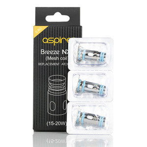 Introducing the Aspire BREEZE NXT Replacement Coils, a set of crafted coils built for the latest reiteration of the original Aspire Breeze Pod System, integrating a 0.8ohm mesh coil installed in a bottom plug 'n' play fashion that heats up rapidly and evenly.