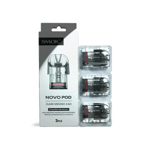 Upgrade your vaping setup with the SMOK Novo Replacement Pods, designed for convenience and performance. These refillable pods are compatible with the SMOK Novo Pod System, offering a customizable vaping experience tailored to your preferences. Upgrade your vaping setup with the SMOK Novo Replacement Pods, designed for convenience and performance. These refillable pods are compatible with the SMOK Novo Pod System, offering a customizable vaping experience tailored to your preferences.