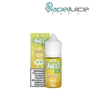 Loaded with sweet bananas from the tropics, Buhnanza (formerly Banana) Skwezed salt is a delicious perfection designed to bring sweet creaminess into your vape life. Each inhale of Buhnanza salt envelops your tongue in soft notes, while the exhale doubles the intensity for a bold finish. 30ml 25mg Loaded with sweet bananas from the tropics, Buhnanza (formerly Banana) Skwezed salt is a delicious perfection designed to bring sweet creaminess into your vape life. Each inhale of Buhnanza salt envelops your tongue in soft notes, while the exhale doubles the intensity for a bold finish. 30ml 25mg