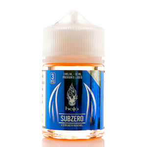 Calling all menthol liquid aficionados! Prepare to be whisked away on an exhilarating journey of icy freshness with Halo's SubZero – a true masterpiece in the world of menthol e-liquids. Loaded with a triple dose of menthol, this e-liquid delivers an Arctic blast of coolness that will leave you feeling refreshed and invigorated with every inhale. 60ml 6mg Calling all menthol liquid aficionados! Prepare to be whisked away on an exhilarating journey of icy freshness with Halo's SubZero – a true masterpiece in the world of menthol e-liquids. Loaded with a triple dose of menthol, this e-liquid delivers an Arctic blast of coolness that will leave you feeling refreshed and invigorated with every inhale. 60ml 6mg