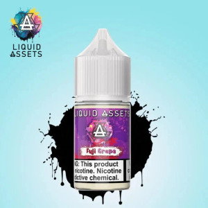 Indulge in the irresistible fusion of crisp Fuji apples and succulent Concord grapes with Fuji Grape SALT by Liquid Assets. This perfectly balanced blend captures the fresh, orchard-picked sweetness of juicy apples, paired with the deep, rich flavor of sweet grapes for a smooth and satisfying vape like no other. 25mg 30ml Indulge in the irresistible fusion of crisp Fuji apples and succulent Concord grapes with Fuji Grape SALT by Liquid Assets. This perfectly balanced blend captures the fresh, orchard-picked sweetness of juicy apples, paired with the deep, rich flavor of sweet grapes for a smooth and satisfying vape like no other. 25mg 30ml
