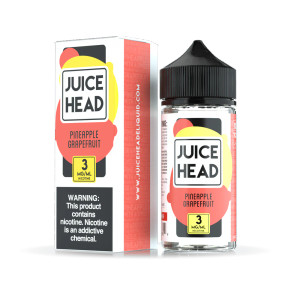 Delight your taste buds with the tantalizing fusion of tropical sweetness and citrus zing in Pineapple Grapefruit by Juice Head. This exquisite e-liquid captures the essence of zesty grapefruit juice, resulting in an explosion of flavor that will invigorate your vaping experience. 100ml 3mg Delight your taste buds with the tantalizing fusion of tropical sweetness and citrus zing in Pineapple Grapefruit by Juice Head. This exquisite e-liquid captures the essence of zesty grapefruit juice, resulting in an explosion of flavor that will invigorate your vaping experience. 100ml 3mg