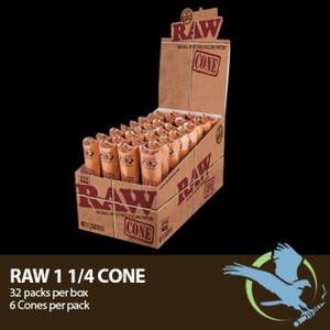 Features:
1 1/4 Size Cones
32 Packs per Box
6 Cones per Pack
Available Types:
Classic | Organic Hemp | Classic - Black Series Features:
1 1/4 Size Cones
32 Packs per Box
6 Cones per Pack
Available Types:
Classic | Organic Hemp | Classic - Black Series