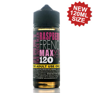 Hats off to Jimmy The Juice Man for this masterpiece. Raspberry French takes your mouth on a delightful creamy raspberry adventure that is truly indescribable. A well-balanced combination of fresh raspberries, rich cream, and a hint of warm vanilla make Raspberry French an exceptionally delicious e-liquid. Treat yourself to this incredible e-juice—you’ll be glad you did! 120ml 0mg Hats off to Jimmy The Juice Man for this masterpiece. Raspberry French takes your mouth on a delightful creamy raspberry adventure that is truly indescribable. A well-balanced combination of fresh raspberries, rich cream, and a hint of warm vanilla make Raspberry French an exceptionally delicious e-liquid. Treat yourself to this incredible e-juice—you’ll be glad you did! 120ml 0mg