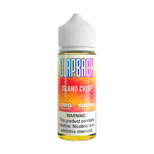 Island Crisp By Saveurvape Clap Back TF-Nic 100mL is a fantastic flavor that anyone would appreciate after just one puff. Expect a symphony of flavors mingled together, such as strawberries, mangoes, and apples. It's the ideal flavor combination that will satisfy your palate while also soothing it. 100ml 6mg Island Crisp By Saveurvape Clap Back TF-Nic 100mL is a fantastic flavor that anyone would appreciate after just one puff. Expect a symphony of flavors mingled together, such as strawberries, mangoes, and apples. It's the ideal flavor combination that will satisfy your palate while also soothing it. 100ml 6mg