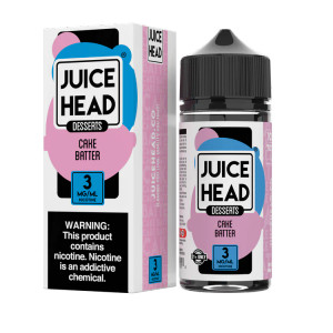 Indulge your taste buds in the delectable world of dessert-inspired vaping with Cake Batter by Juice Head. This mouthwatering e-liquid is a symphony of sweet delights, perfectly capturing the irresistible flavor of freshly mixed cake batter complemented by a luscious dollop of velvety whipped cream. 100ml 3mg Indulge your taste buds in the delectable world of dessert-inspired vaping with Cake Batter by Juice Head. This mouthwatering e-liquid is a symphony of sweet delights, perfectly capturing the irresistible flavor of freshly mixed cake batter complemented by a luscious dollop of velvety whipped cream. 100ml 3mg