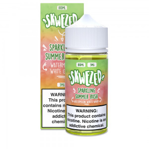 SKWEZED - Sparkling Summer Rush 100mL
PREVIOUSLY NAMED: WATERMELON WHITE GRAPE
Thanks to the refreshingly light flavor of white grape, this taste is easily paired with the overwhelmingly juiciness of watermelon, ultimately creating an e-juice that is incredibly delectable. Each tangy inhale brings users further into the heavenly daydream that this e-juice consistently gives its users. From one crisp inhale to the next, this e-juice remains steady as it effortlessly flows, delivering a delicate flavor. 100ml 3mg SKWEZED - Sparkling Summer Rush 100mL
PREVIOUSLY NAMED: WATERMELON WHITE GRAPE
Thanks to the refreshingly light flavor of white grape, this taste is easily paired with the overwhelmingly juiciness of watermelon, ultimately creating an e-juice that is incredibly delectable. Each tangy inhale brings users further into the heavenly daydream that this e-juice consistently gives its users. From one crisp inhale to the next, this e-juice remains steady as it effortlessly flows, delivering a delicate flavor. 100ml 3mg