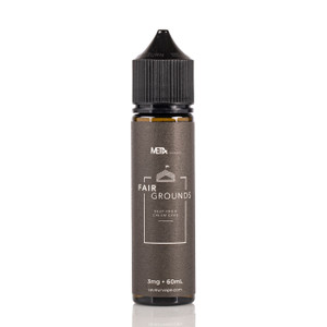 Fairgrounds by MET4 Vapors is a tasty reiteration of a fluffy yellow sponge cake topped with a dollop of light whipped cream deep fried to a golden finish reduced into a vapable elixir that will leave the tastebuds befuddled. 60ml 6mg Fairgrounds by MET4 Vapors is a tasty reiteration of a fluffy yellow sponge cake topped with a dollop of light whipped cream deep fried to a golden finish reduced into a vapable elixir that will leave the tastebuds befuddled. 60ml 6mg