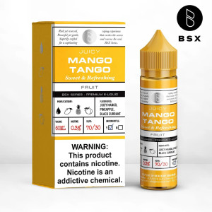 Embark on a vibrant dance of flavors with Basix Series - Mango Tango by Glas Vapor E-Liquid. Immerse yourself in the exotic essence of juicy, succulent mangoes dripping with sweet nectar, creating a complex and delightful fruity flavor that is meticulously balanced for an unparalleled vaping experience. 60ml 6mg Embark on a vibrant dance of flavors with Basix Series - Mango Tango by Glas Vapor E-Liquid. Immerse yourself in the exotic essence of juicy, succulent mangoes dripping with sweet nectar, creating a complex and delightful fruity flavor that is meticulously balanced for an unparalleled vaping experience. 60ml 6mg