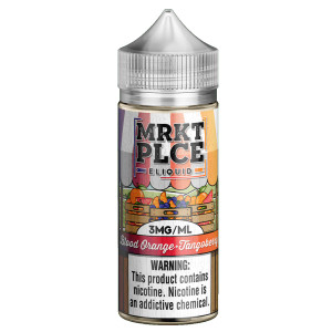 Blood Orange Tangoberry by MRKT PLCE perfectly captures the flavors of blood oranges mixed together with tangerine and berries. Every fruit-filled drag will leave your tastebuds in complete bliss, one of our favorite all-day vapes!   100ml 0mg