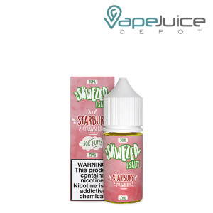 Starbury (formerly Strawberry) Skwezed Salt eLiquid will capture your heart as one of the most liked classic flavors. When all you can think about is the berry burst on your tongue early in the morning. A yummy strawberry flavor is exactly what you need to start your day. 30ML 50MG Starbury (formerly Strawberry) Skwezed Salt eLiquid will capture your heart as one of the most liked classic flavors. When all you can think about is the berry burst on your tongue early in the morning. A yummy strawberry flavor is exactly what you need to start your day. 30ML 50MG