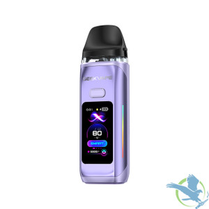 GeekVape Digi Max 3000mAh Pod System Starter Kit With 2 x Refillable 5ML GeekVape J Cartridge Pod
Geekvape Digi Max Pod Mod Kit 3000mAh redefines power and convenience with its 80W max output and an impressive 3000mAh fast-charging battery. Equipped with a 1.47” touch screen for easy navigation, an RGB flowing light strip, and top airflow control, it offers a truly customized vaping experience. Compatible with both the J Cartridge (built-in coil) and the JR Cartridge (external J coil), this device features a spacious 5mL pod and dual activation modes for ultimate versatility. Perfect for those seeking high performance in a sleek design. GeekVape Digi Max 3000mAh Pod System Starter Kit With 2 x Refillable 5ML GeekVape J Cartridge Pod
Geekvape Digi Max Pod Mod Kit 3000mAh redefines power and convenience with its 80W max output and an impressive 3000mAh fast-charging battery. Equipped with a 1.47” touch screen for easy navigation, an RGB flowing light strip, and top airflow control, it offers a truly customized vaping experience. Compatible with both the J Cartridge (built-in coil) and the JR Cartridge (external J coil), this device features a spacious 5mL pod and dual activation modes for ultimate versatility. Perfect for those seeking high performance in a sleek design.