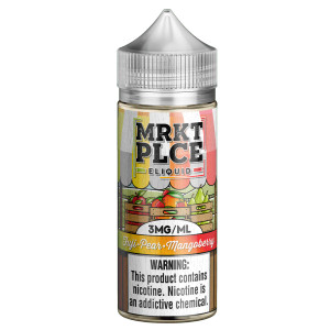 Introducing Fuji Pear Mangoberry by MRKT PLCE, a sensational blend that will tantalize your taste buds with a symphony of flavors. This exquisite e-liquid combines aromatic notes of sweet Fuji apples, crisp pears, tropical mangoes and rich strawberries for a vaping experience that is truly unforgettable. 100ml 6mg Introducing Fuji Pear Mangoberry by MRKT PLCE, a sensational blend that will tantalize your taste buds with a symphony of flavors. This exquisite e-liquid combines aromatic notes of sweet Fuji apples, crisp pears, tropical mangoes and rich strawberries for a vaping experience that is truly unforgettable. 100ml 6mg