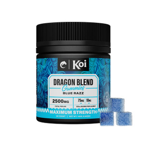 Hold on tight! Koi Dragon Blend Gummies are some of the strongest on the planet. Whopping levels of Delta 8 THC, Delta 9 THC, THC-P and more come together to deliver truly earth-shatteringly potent effects. Inspired by the explosive power of their mythical creature’s namesake, Dragon Blend Gummies will indeed take you to the skies. Choose your favorite of three sweet flavors and buckle in for a blast-off as you’ve never experienced.