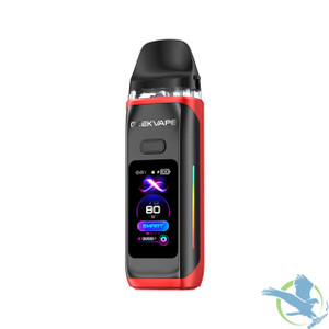 GeekVape Digi Max 3000mAh Pod System Starter Kit With 2 x Refillable 5ML GeekVape J Cartridge Pod
Geekvape Digi Max Pod Mod Kit 3000mAh redefines power and convenience with its 80W max output and an impressive 3000mAh fast-charging battery. Equipped with a 1.47” touch screen for easy navigation, an RGB flowing light strip, and top airflow control, it offers a truly customized vaping experience. Compatible with both the J Cartridge (built-in coil) and the JR Cartridge (external J coil), this device features a spacious 5mL pod and dual activation modes for ultimate versatility. Perfect for those seeking high performance in a sleek design. GeekVape Digi Max 3000mAh Pod System Starter Kit With 2 x Refillable 5ML GeekVape J Cartridge Pod
Geekvape Digi Max Pod Mod Kit 3000mAh redefines power and convenience with its 80W max output and an impressive 3000mAh fast-charging battery. Equipped with a 1.47” touch screen for easy navigation, an RGB flowing light strip, and top airflow control, it offers a truly customized vaping experience. Compatible with both the J Cartridge (built-in coil) and the JR Cartridge (external J coil), this device features a spacious 5mL pod and dual activation modes for ultimate versatility. Perfect for those seeking high performance in a sleek design.