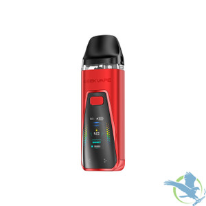 GeekVape Digi Pro 2000mAh Pod System Starter Kit With 2 x Refillable 5ML GeekVape J Cartridge Pod
GeekVape Digi Pro Pod Mod Kit 2000mAh combines powerful performance with cutting-edge features. Equipped with a 2000mAh fast-charging battery and a 40W max output, it delivers an exceptional vaping experience. Enjoy the 5mL pod capacity, the interactive 0.96” color screen, and the RGB flowing light strip for a futuristic feel. With top airflow control, multiple activation modes, and compatibility with the J Cartridge (built-in coil) & JR Cartridge (external J coil), the Digi Pro Pod Mod Kit is designed for a seamless, customizable experience. GeekVape Digi Pro 2000mAh Pod System Starter Kit With 2 x Refillable 5ML GeekVape J Cartridge Pod
GeekVape Digi Pro Pod Mod Kit 2000mAh combines powerful performance with cutting-edge features. Equipped with a 2000mAh fast-charging battery and a 40W max output, it delivers an exceptional vaping experience. Enjoy the 5mL pod capacity, the interactive 0.96” color screen, and the RGB flowing light strip for a futuristic feel. With top airflow control, multiple activation modes, and compatibility with the J Cartridge (built-in coil) & JR Cartridge (external J coil), the Digi Pro Pod Mod Kit is designed for a seamless, customizable experience.