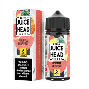 Take an invigorating journey for your taste buds with Freeze Pineapple Grapefruit by Juice Head. This e-liquid masterpiece combines the exotic sweetness of ripe pineapples with the zesty tartness of grapefruit, creating a tantalizing flavor profile that will awaken your senses. 100ml 6mg Take an invigorating journey for your taste buds with Freeze Pineapple Grapefruit by Juice Head. This e-liquid masterpiece combines the exotic sweetness of ripe pineapples with the zesty tartness of grapefruit, creating a tantalizing flavor profile that will awaken your senses. 100ml 6mg