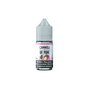 Cannoli Be Mine is a traditional cannoli with fresh strawberries folded in VG/PG (50/50) 30ml 50mg Cannoli Be Mine is a traditional cannoli with fresh strawberries folded in VG/PG (50/50) 30ml 50mg
