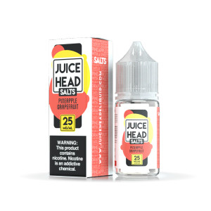Experience the exhilarating blend of tropical delights with Pineapple Grapefruit by Juice Head Salts, a superb nicotine salt e-liquid that combines the zesty tang of pineapples with the succulent sweetness of ripe grapefruits. 30ml 25mg Experience the exhilarating blend of tropical delights with Pineapple Grapefruit by Juice Head Salts, a superb nicotine salt e-liquid that combines the zesty tang of pineapples with the succulent sweetness of ripe grapefruits. 30ml 25mg
