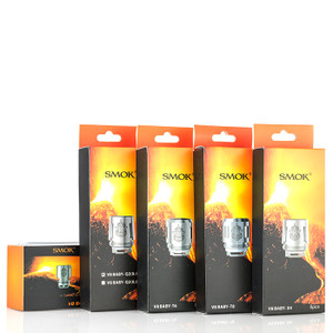 Shop the SMOK TFV8 Baby Coils (5-Pack), designed for high-performance capability with the V8 Baby-T12 Light, V8 Baby-Mesh, V8 Baby-T10, V8 Baby-T8, V8 Baby-Q4, V8 Baby-X4. V8 Baby-T6, and V8 Baby RBA Head.