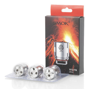 The SMOK TFV12 Turbo Engines Replacement Coils & RBAs are unmatched performance atomizer cores introduced with the supreme TFV12 Cloud Beast King Tank. It is offered in a variety of different sub-ohm and rebuildable coils: V12-T14, V12-T12, V12-T8, V12-T6, V12-X4, V12-Q4, V12 RBA-T. The SMOK TFV12 Turbo Engines Replacement Coils & RBAs are unmatched performance atomizer cores introduced with the supreme TFV12 Cloud Beast King Tank. It is offered in a variety of different sub-ohm and rebuildable coils: V12-T14, V12-T12, V12-T8, V12-T6, V12-X4, V12-Q4, V12 RBA-T.