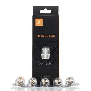 Introducing the Geek Vape Zeus Mesh Z Replacement Coils, meticulously engineered for top-notch performance within the Geek Vape ZEUS Sub-Ohm Tank. These coils represent the pinnacle of the esteemed ZEUS coil lineup, designed to elevate your vaping experience to new heights. Introducing the Geek Vape Zeus Mesh Z Replacement Coils, meticulously engineered for top-notch performance within the Geek Vape ZEUS Sub-Ohm Tank. These coils represent the pinnacle of the esteemed ZEUS coil lineup, designed to elevate your vaping experience to new heights.