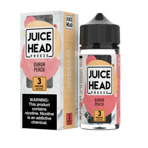 Take a frozen fruit fusion with Freeze Guava Peach by Juice Head. This exquisite e-liquid combines the exotic essence of tropical guava with the succulent sweetness of ripe peaches, creating a symphony of flavors that dances on your palate. 100ml 3mg