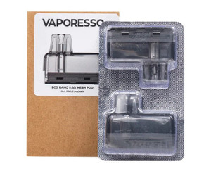 Enhance your vaping experience with the Vaporesso ECO Nano Replacement Pods, tailored to amplify your device's performance. These pods boast a substantial 6mL e-liquid capacity, ensuring an extended vape without frequent refills, and are perfectly compatible with the Vaporesso ECO Nano Pod System. Enhance your vaping experience with the Vaporesso ECO Nano Replacement Pods, tailored to amplify your device's performance. These pods boast a substantial 6mL e-liquid capacity, ensuring an extended vape without frequent refills, and are perfectly compatible with the Vaporesso ECO Nano Pod System.