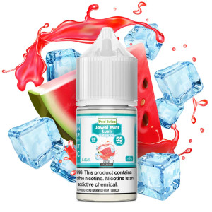 Immerse yourself in a frosty oasis of flavor with Jewel Mint Lush Freeze SALT by Pod Juice. This invigorating blend masterfully fuses the classic allure of mint with a twist of lusciousness, all elevated by a touch of icy coolness for an exhilarating vaping experience. 30ml 20mg Immerse yourself in a frosty oasis of flavor with Jewel Mint Lush Freeze SALT by Pod Juice. This invigorating blend masterfully fuses the classic allure of mint with a twist of lusciousness, all elevated by a touch of icy coolness for an exhilarating vaping experience. 30ml 20mg