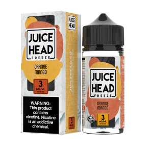 Indulge in the invigorating fusion of tropical sweetness with Freeze Orange Mango by Juice Head. This tantalizing e-liquid masterpiece combines the zesty essence of oranges, the succulence of ripe mangoes, and a cool menthol finish to create a refreshing and satisfying vaping experience.100ml 3mg Indulge in the invigorating fusion of tropical sweetness with Freeze Orange Mango by Juice Head. This tantalizing e-liquid masterpiece combines the zesty essence of oranges, the succulence of ripe mangoes, and a cool menthol finish to create a refreshing and satisfying vaping experience.100ml 3mg