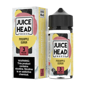 Take a tropical journey with Freeze Pineapple Guava by Juice Head. This enticing e-liquid combines the irresistible flavors of tangy pineapples and luscious guavas, creating a symphony of taste that will transport your senses to a sun-kissed paradise. 100ml 3mg Take a tropical journey with Freeze Pineapple Guava by Juice Head. This enticing e-liquid combines the irresistible flavors of tangy pineapples and luscious guavas, creating a symphony of taste that will transport your senses to a sun-kissed paradise. 100ml 3mg