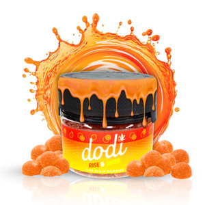dodi Rise and Shine, an invigorating blend crafted to elevate your mornings and infuse your day with renewed energy. Each gummy is comprised of 10mg Live Resin D9, 10mg CBG, and 5mg THCV, designed to provide a unique and uplifting experience. dodi Rise and Shine, an invigorating blend crafted to elevate your mornings and infuse your day with renewed energy. Each gummy is comprised of 10mg Live Resin D9, 10mg CBG, and 5mg THCV, designed to provide a unique and uplifting experience.