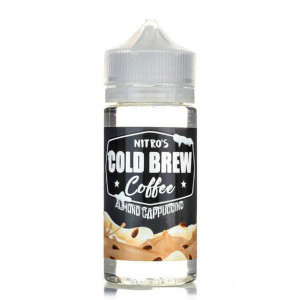 Experience the bold flavor of Nitro's Cold Brew Coffee Series Almond Cappuccino. Crafted with real almond flavors, this 100mL bottle offers a rich and creamy blend that will satisfy any caffeine craving. Enjoy the satisfaction of a perfectly balanced cappuccino wherever you go. 100ml 6mg Experience the bold flavor of Nitro's Cold Brew Coffee Series Almond Cappuccino. Crafted with real almond flavors, this 100mL bottle offers a rich and creamy blend that will satisfy any caffeine craving. Enjoy the satisfaction of a perfectly balanced cappuccino wherever you go. 100ml 6mg