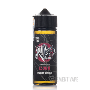 Check out EZ Duz It by Ruthless Vapor, a vape juice concoction taking sweet strawberries and luscious watermelons that will entice the taste buds. 120ml 6mg Check out EZ Duz It by Ruthless Vapor, a vape juice concoction taking sweet strawberries and luscious watermelons that will entice the taste buds. 120ml 6mg