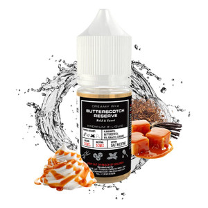 Indulge in a truly luxurious vaping experience with Butterscotch Reserve from the Basix Nic Salts Series by Glas Vapor. This exquisite flavor brings together rich butterscotch and caramel notes, beautifully complemented by a smooth, creamy RY4 tobacco base. Perfectly blended for a multi-layered experience, this flavor delivers a harmonious balance of sweetness and tobacco with every puff. Now available in nicotine salts, it offers a smooth, satisfying hit, perfect for pod systems and ultra-low wattage devices. Indulge in a truly luxurious vaping experience with Butterscotch Reserve from the Basix Nic Salts Series by Glas Vapor. This exquisite flavor brings together rich butterscotch and caramel notes, beautifully complemented by a smooth, creamy RY4 tobacco base. Perfectly blended for a multi-layered experience, this flavor delivers a harmonious balance of sweetness and tobacco with every puff. Now available in nicotine salts, it offers a smooth, satisfying hit, perfect for pod systems and ultra-low wattage devices.