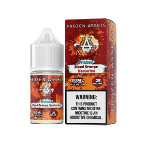 Get ready for an icy citrus explosion with FROZEN Blood Orange Nectarine by Liquid Assets! This bold blend features sun-kissed blood oranges and luscious nectarines, delivering the perfect mix of tangy, zesty, and sweet. A blast of frozen ice takes this juicy fusion to the next level, offering a refreshing chill with every inhale. Get ready for an icy citrus explosion with FROZEN Blood Orange Nectarine by Liquid Assets! This bold blend features sun-kissed blood oranges and luscious nectarines, delivering the perfect mix of tangy, zesty, and sweet. A blast of frozen ice takes this juicy fusion to the next level, offering a refreshing chill with every inhale.