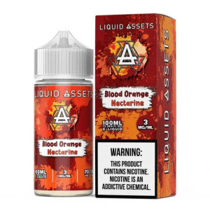 Get ready for an icy citrus explosion with FROZEN Blood Orange Nectarine by Liquid Assets! This bold blend features sun-kissed blood oranges and luscious nectarines, delivering the perfect mix of tangy, zesty, and sweet. A blast of frozen ice takes this juicy fusion to the next level, offering a refreshing chill with every inhale. 100ml 6mg Get ready for an icy citrus explosion with FROZEN Blood Orange Nectarine by Liquid Assets! This bold blend features sun-kissed blood oranges and luscious nectarines, delivering the perfect mix of tangy, zesty, and sweet. A blast of frozen ice takes this juicy fusion to the next level, offering a refreshing chill with every inhale. 100ml 6mg