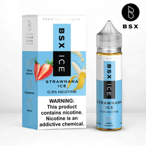 Embark on a delightful vaping journey with Strawnana Ice by Glas Vapor, a part of the Basix Series. This unique e-liquid presents a captivating blend of ripe bananas, succulent strawberries, and a touch of menthol to create a refreshing and satisfying flavor profile. Embark on a delightful vaping journey with Strawnana Ice by Glas Vapor, a part of the Basix Series. This unique e-liquid presents a captivating blend of ripe bananas, succulent strawberries, and a touch of menthol to create a refreshing and satisfying flavor profile.