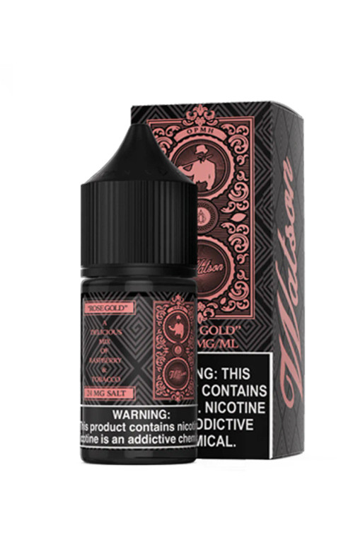 Watson Rose Gold from OPMH Project is a well balanced raspberry tobacco flavor.