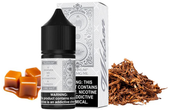 A delectable combination of creamy butterscotch and full-flavored tobacco.  30ml 24mg