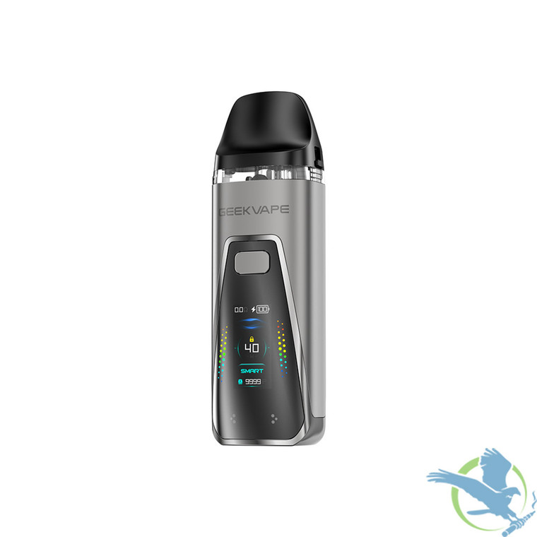 GeekVape Digi Pro 2000mAh Pod System Starter Kit With 2 x Refillable 5ML GeekVape J Cartridge Pod
GeekVape Digi Pro Pod Mod Kit 2000mAh combines powerful performance with cutting-edge features. Equipped with a 2000mAh fast-charging battery and a 40W max output, it delivers an exceptional vaping experience. Enjoy the 5mL pod capacity, the interactive 0.96” color screen, and the RGB flowing light strip for a futuristic feel. With top airflow control, multiple activation modes, and compatibility with the J Cartridge (built-in coil) & JR Cartridge (external J coil), the Digi Pro Pod Mod Kit is designed for a seamless, customizable experience.