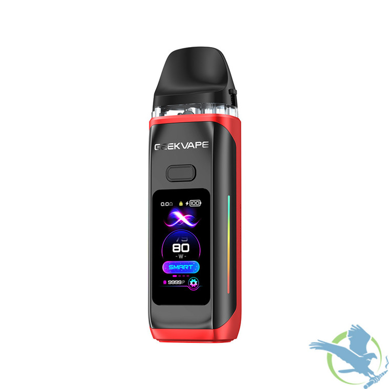 GeekVape Digi Max 3000mAh Pod System Starter Kit With 2 x Refillable 5ML GeekVape J Cartridge Pod
Geekvape Digi Max Pod Mod Kit 3000mAh redefines power and convenience with its 80W max output and an impressive 3000mAh fast-charging battery. Equipped with a 1.47” touch screen for easy navigation, an RGB flowing light strip, and top airflow control, it offers a truly customized vaping experience. Compatible with both the J Cartridge (built-in coil) and the JR Cartridge (external J coil), this device features a spacious 5mL pod and dual activation modes for ultimate versatility. Perfect for those seeking high performance in a sleek design.