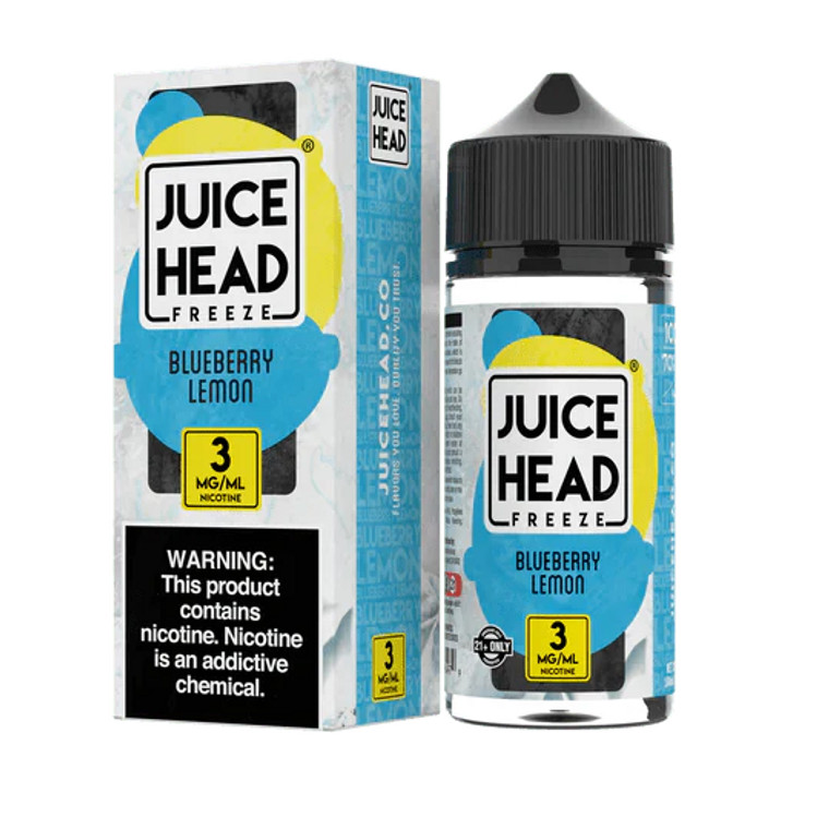 Revitalize your taste buds and invigorate your vaping experience with Freeze Blueberry Lemon by Juice Head. This meticulously crafted e-liquid captures the essence of tangy Meyer lemons and the succulent sweetness of bursting blueberries, culminating in a symphony of flavors that will delight your senses. 100ml 3mg