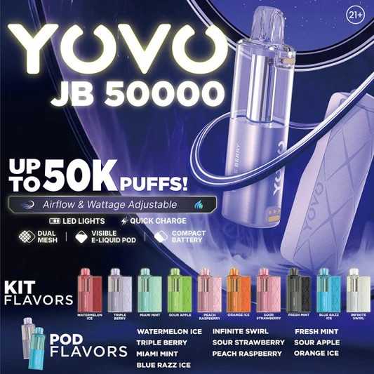 Yovo JB 50K Peach Raspberry