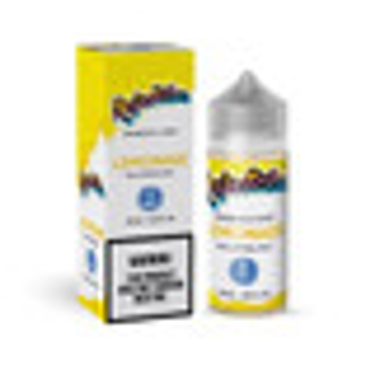 Lemonade: A classic, tangy lemonade flavor that captures the taste of freshly squeezed lemons with a perfect balance of sweetness and tartness. It's a zesty, invigorating vape that's perfect for an all-day refreshment.  100ml 3mg