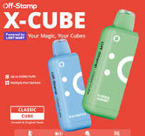 elf bar vape uk Off-Stamp X Cube Sweet Cube 25K Disposable Pod 18ml 5% main image 1