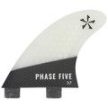 PHASE FIVE CARBON 3.7 TWIN FIN SET PHASE FIVE CARBON 3.7 TWIN FIN SET