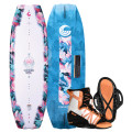 Connelly Lotus Women's Wakeboard Package w/ Karma Bindings